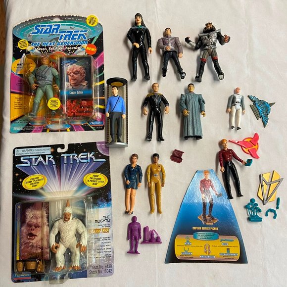 Star Trek Action Figures Lot  New and Pre-Owned - Picture 1 of 14